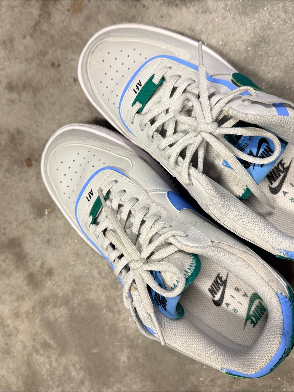 Nike air multi colour shoes- like new